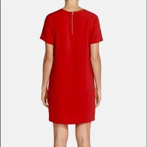 Felicity & Coco red knee length shift dress